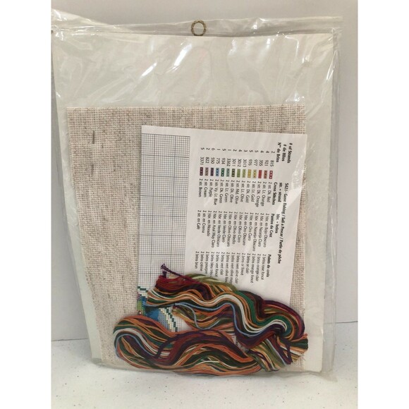 Natures Window Counted Cross Stitch Kit Gone Fishing Designs for the Needle Fish - Picture 3 of 3